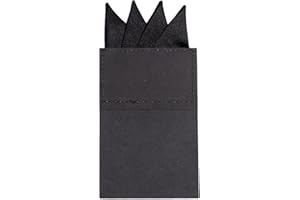 DonDon Herren Einstecktuch vorgefaltet für den perfekten Sitz