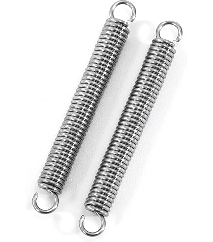 Pièces Mécaniques Ressorts De Traction GUNGY - Lot De 4 - Acier Inox 304 - 0,9x10x80mm - Force 1,10KG - Double Crochet Ressort Traction Pièces Mécaniques Ressorts De Traction GUNGY - Lot De 4 - Acier Inox 304 - 0,9x10x80mm - Force 1,10KG - Double Crochet Ressort Traction
