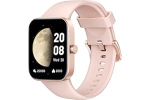 ASWEE Smartwatch, 1,85'' Schermo Orologio Smartwatch Uomo Donna con Chiamata e Risposta Vivavoce, Smart Watch con Contapassi, Cardiofrequenzimetro da Polso, 200+ modalità Sportive per Android iOS