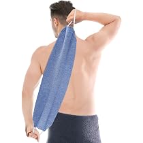 BESTonZON 3er Set Rückenbürsten Mit Langem Stiel – Praktische Badekugeln Aus Luffa Für Gründliches Peeling