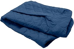 FurHaven Copertura trapuntata di ricambio per letto per cani, stile divano, lavabile in lavatrice, blu navy, Jumbo Plus (XX-Large)