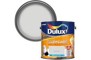Dulux 403201 Easycare Washable and Tough Matt Emulsion Paint For Walls And Ceilings - Polished Pebble 2. 5 Litres