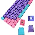 HUHKOUAE 61 Keycaps Backlit PBT,60 percent Mechanical keyboard Keycap set,ompatible with all 60 percent Keyboard (style 1)