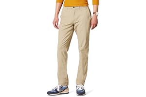 Amazon Essentials Pantalones Chinos de Pitillo, Elásticos, Informales Hombre
