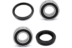 Parts and Parts Roulement de roue avant compatible avec Honda BROS CB CBR GOLD-WING HAWK MAGNA NTV PAN-EUROPEAN PC800 ST