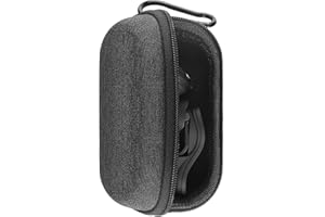 Geekria Shield Case für Gitarren-Stimmgerät, tragbare Abdeckung, Tuner-Aufbewahrungskoffer, kompatibel mit Snark SN1X, SN5X, St-8 Tuner mit Platz für Plektrumhalter (M3/Schwarz)