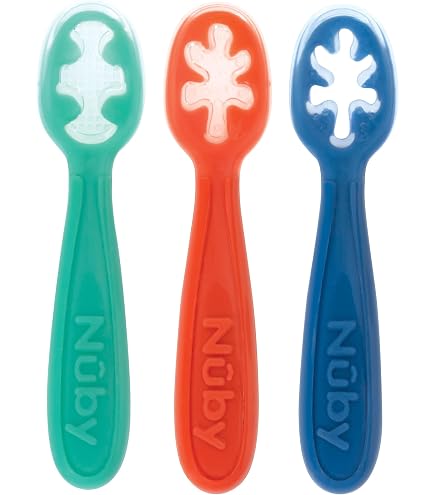LUDI – Coffret 3 Balles Sensorielles Souples Texturées Pour Bébé – Éveil, Toucher, Motricité Fine – Dès 6 Mois – Bleu Et Jaune