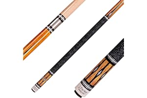 ‎J. PARKER Parker Billardqueue Premium Edition PE-Serie, Profi-Cue, Quick-Joint 12,75 Mehrschicht Leder-Tip, Leinenband, Leder, Optional Extension Carbon 20cm