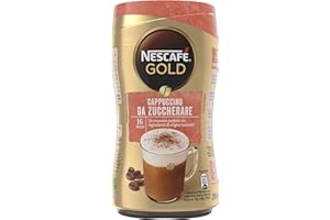 NESCAFÉ Gold Cappuccino Solubile da Zuccherare, Barattolo 200g