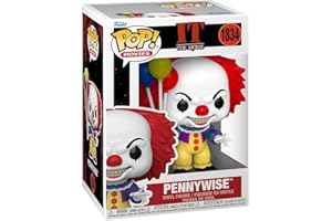 Funko Pop! Movies: IT - Pennywise (1990) - Figura in Vinile da Collezione - Idea Regalo - Merchandising Ufficiale - Giocattoli per Bambini e Adulti - Horror Fans