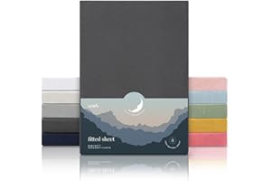 Laleni Drap-Housse En Jersey 80x160 Cm Lit Bébé | Drap-Housse Certifié Oeko-Tex Pour Lit D'enfant | Housse Pour Lit D'enfant 100% Coton | Drap-Housse Pour Lit D'enfant | Pour Nid De Bébé En Anthracite