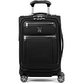 Travelpro Platinum Elite Softside Expandable Suitcase with 8 Wheels, USB Port, Fits Laptops up to 15 Inches, Men and Women, B