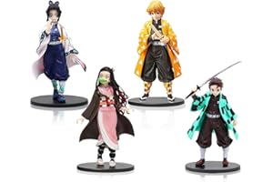 DBZMODISCH 4 Stück Anime Figuren,Charaktere Statue Collectibles,Cake Topper,Anime Charakter Modell,Mini Figures Spielzeug Set,Anime Spielzeug Sammlung Figuren für Autoinnenräume,Schreibtische,Kindergeschenke