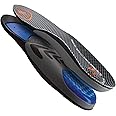 Sof Sole Airr Orthotic Insole – Coolmax Moisture-Wicking Cover, SKYDEX Air Capsules, Gel Forefoot Cushioning, Reinforced Nylon Plate for Stability and Support- UK Size 6-8