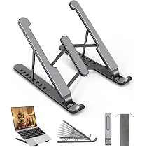 Supporto Raffreddamento PC Portatile Base Di Raffreddamento Per PC Con Doppia Ventola USB Pieghevole - Sottile, Per Notebook E Laptop Dissipatore Laptop Sottile