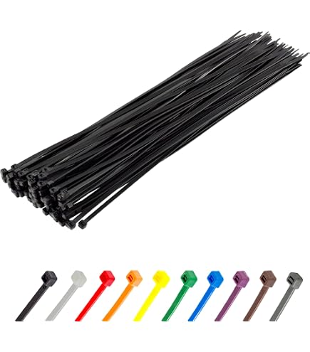Fascette Fermacavi Autobloccanti 200x2,5mm In Nylon 100pz Bianco ISWT - 11