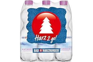 Bad Harzburger Naturelle Mineralwasser (6 x 0,5L)
