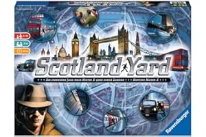 Ravensburger Spieleverlag Scotland Yard Gra Planszowa, Wielokolorowy, Od 8 lat