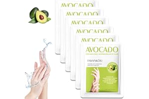 PLUVYZE 6 Coppie Maschera Mani Maschera Mani Guanti Antietà Rigenerante Nutriente Per Invecchiamento