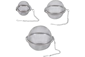 Theeballen met maan theekogels hanger roestvrij staal theezeef verlengde ketting