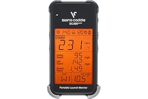 VOICE CADDIE Longridge SWING CADDIE Golf MONITOR DE LANZAMIENTO SC200+