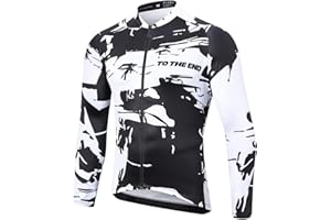 UGLY FROG Maillot Ciclismo Hombre Mangas Larga Ropa Camiseta Bicicleta MTB Primavera/Otoño