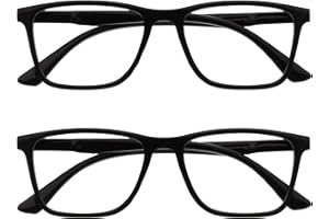 OPULIZE NYX Occhiali luce blu donna e uomo - Occhiali da lettura Antibagliore - Occhiali per computer - Protezione UV - Rettangolare