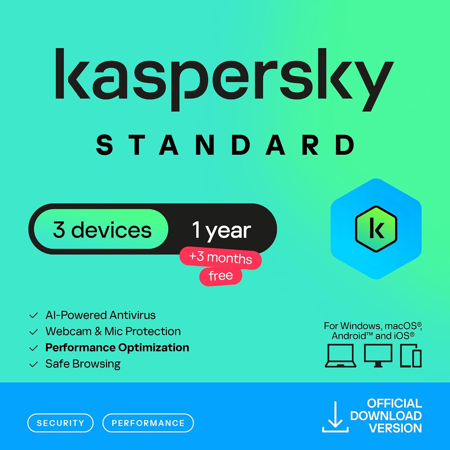 Retour d'Expérience & Bilan Utilisateur : Kaspersky Standard Anti-Virus 2026 3 Device 1