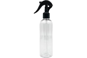 BIOHY Bottiglia spray (transparente) 250 ml (singola) | Spruzzatore a pompa resistente ai prodotti chimici per detergenti, olio e altro | Bottiglie artigianato, hobby, cosmetici (Sprühflasche)