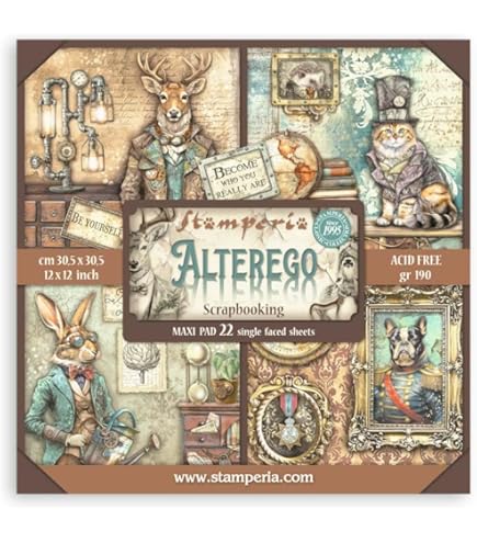Stamperia - Junk Journal - Alice in Christmas
