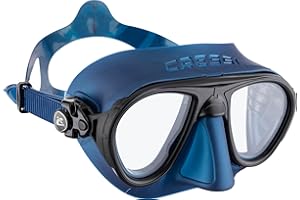 Cressi Calibro Máscara polyvalent para buceo, apnea avanzada y submarina fishing, Unisex adulto