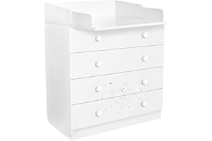 POLINI KIDS POLINI – Unidad de cajón, diseño de ositos, número 1580, color blanco