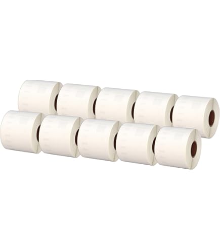 50 Compatibles Rouleaux S0904980 104mm X 159mm (220 Étiquettes Par