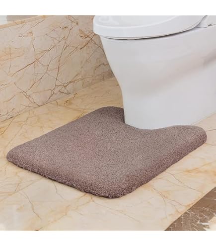 Hoogpolig - Microvezel - 40 cm - Gestreept - Badmatten kopen