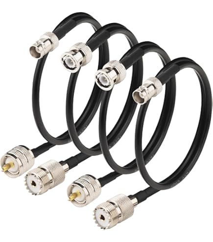 Ancable Connettore Adattatore Coassiale RF Ad Angolo Retto 90°, Da Aschio UHF PL-259 A Feina - Foto 12