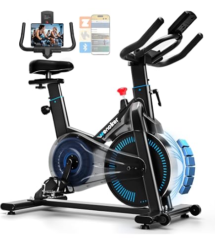 Spin Bike Professionale SPB 5500 Enerfit – Volano 25 Kg, Bluetooth Per App IFIT/Kinomap/Zwift, Display LCD, Portata 140 Kg