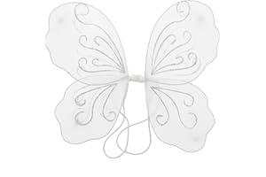 Zac's Alter Ego Fancy Dress Glitter Butterfly Fairy Wings Hen Do Accessories