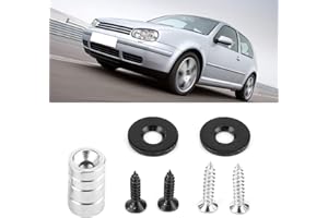 AMONIDA Reparación de la Tapa de la guantera, reparación de la Tapa de la guantera, Restauración de Tapa de guantera, Kit de Cierre magnético Apto para el Nuevo 1999+ Fit MK 4