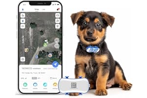 WANWAYTECH GPS-Tracker für Haustiere, GPS-Tracker für Hunde, 4G Live-Satelliten-Tracking, mehrere intelligente Warnungen, vollständig wasserdicht, unbegrenzte Reichweite