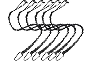 LALATOK 6 Pezzi Cordino per Attrezzi, Cordini per Attrezzi di Sicurezza con Clip per Moschettone, Cordino di Sicurezza Ammortizzante, Cordino Anticaduta Attrezzi, Corda di Sicurezza per Attrezzi da Lavoro