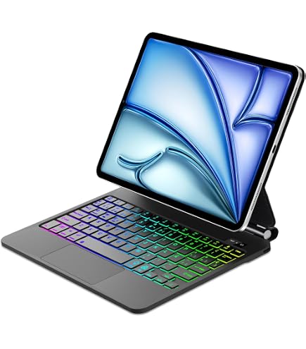 Apple Magic Keyboard 2024, Negro (Reacondicionado) | Para iPad Pro