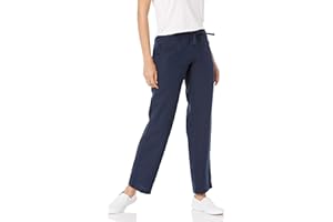 Amazon Essentials Pantalon Large En Lin Mélangé Avec Cordon De Serrage Et Coupe Décontractée (Disponible En Grande Taille) Femme
