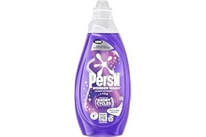Persil Wonder Wash Liquid Detergent Featuring Dazzling White Technology Maintains and Brightens White Clothes 1.485 L (55 Washes)