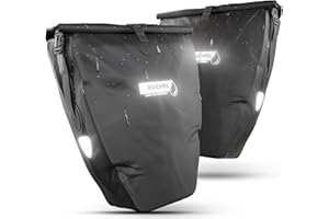 Büchel Borsa da bici per portapacchi I 25,4 L - 100% impermeabile I con maniglia e tracolla I borsa da bici per portapacchi, borsa da portapacchi, borse da bici posteriori