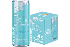 Red Bull Ice Edition Sugarfree Iced Vanilla Berry 250ml 4 Pack