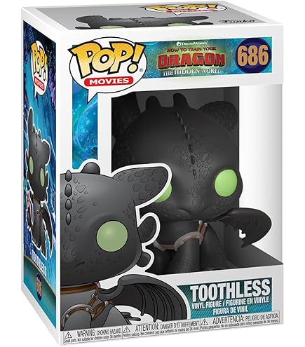 Funko POP Movies: How To Train Your Dragon 3 - Toothless 10