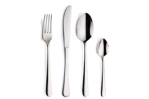 PINTINOX Prima Collection Living Set 48 Posate Acciaio Inox Nichel Free Made in Italy 12 Persone