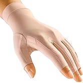 FREETOO Gloves Arthrosis and Arthritis Hands Woman Man | Breathable Soft Lycra, Fingerless, Sleeping, Crochet, Typing, Reliev
