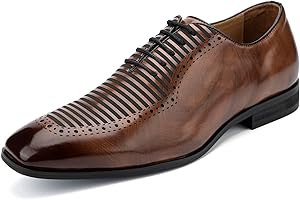 MEIJIANA Oxfords Homme Chaussure Homme Ville Chaussures à Lacets pour Hommes Chaussure Mariage Homme