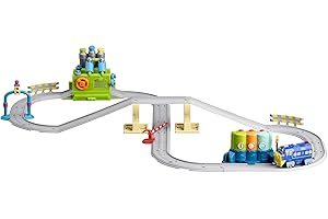 Chuggington Interactive Railway - Circuit station de lavage et de carburant de Bruno